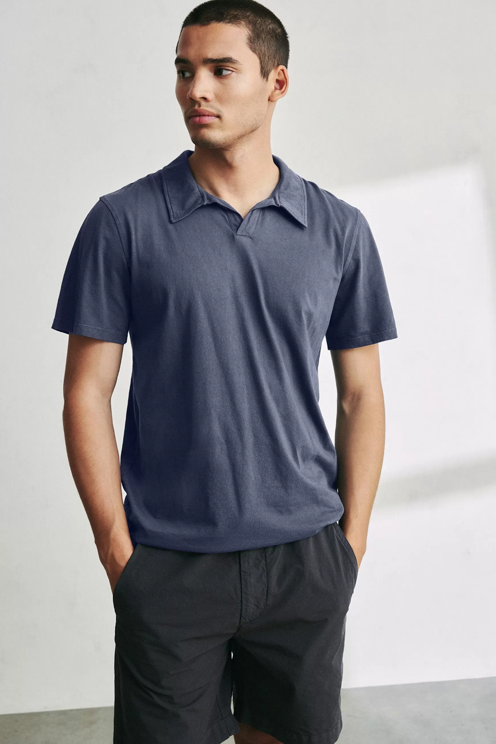 Outlet BLUE ENZO JERSEY POLO SHIRT Hombre Polos