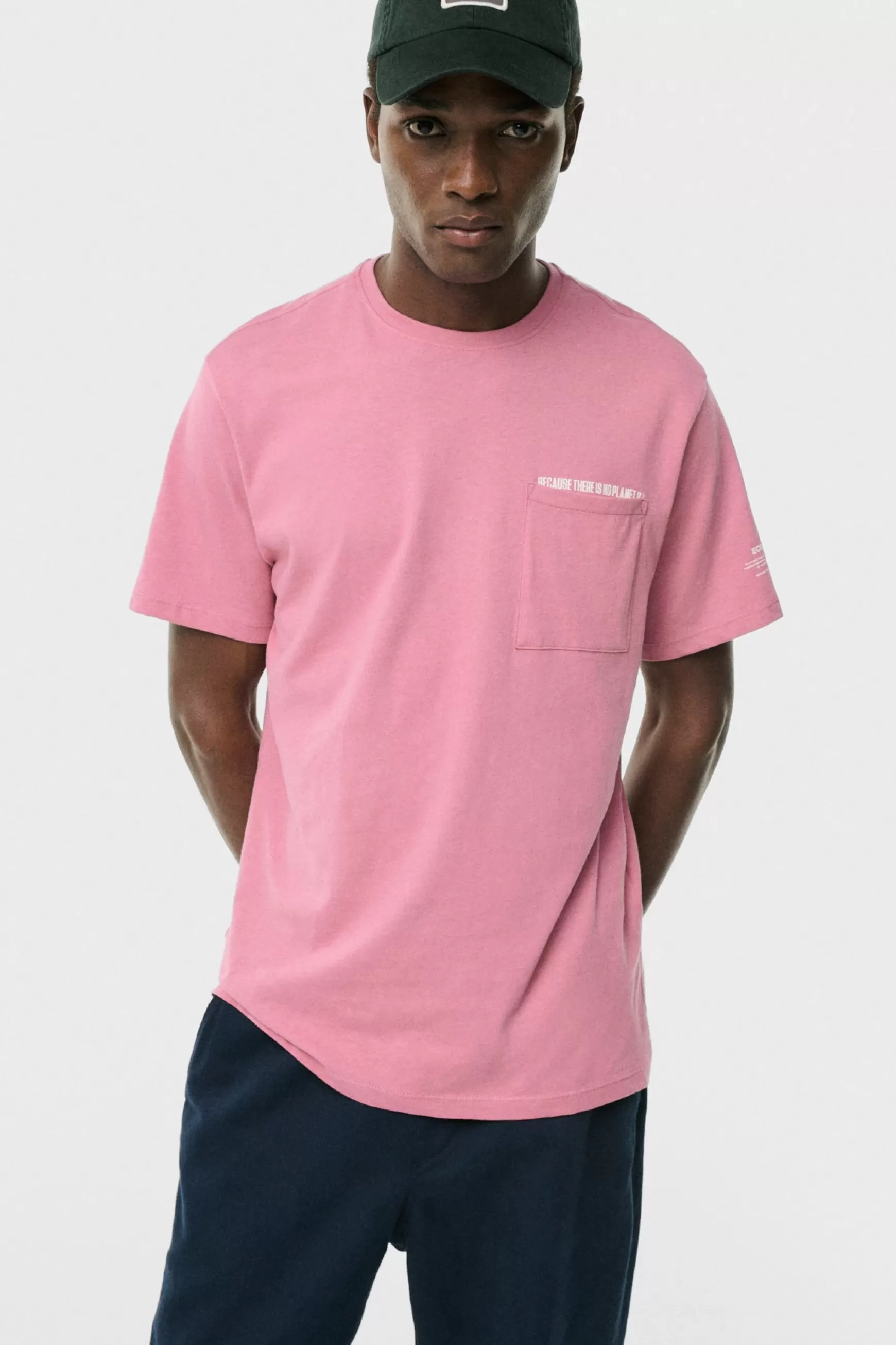 Discount CAMISETA DERA ROSA Hombre Camisetas