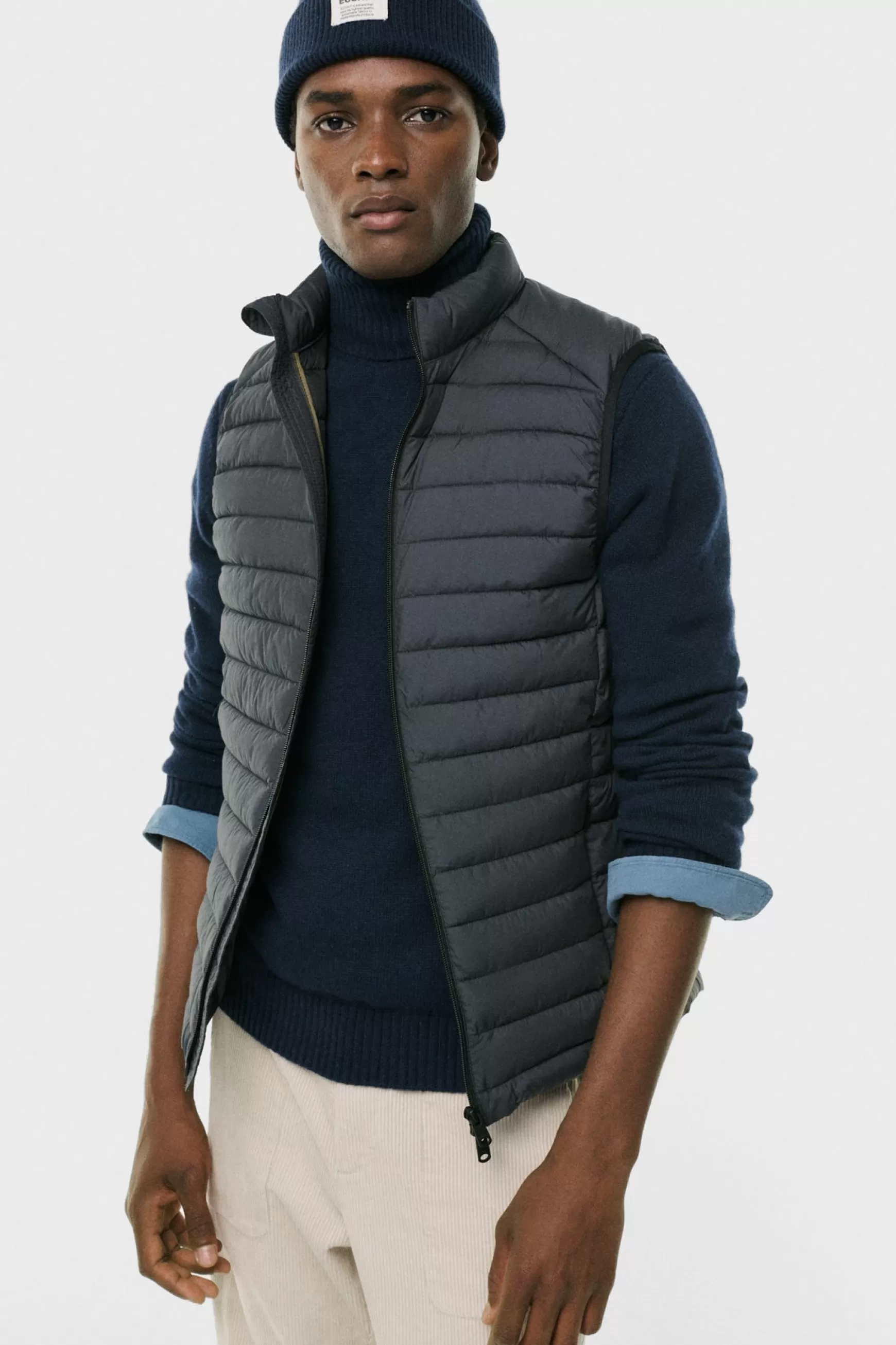 Outlet CHALECO CARDIFF ASFALTO Hombre Chalecos | Abrigos y Chaquetas