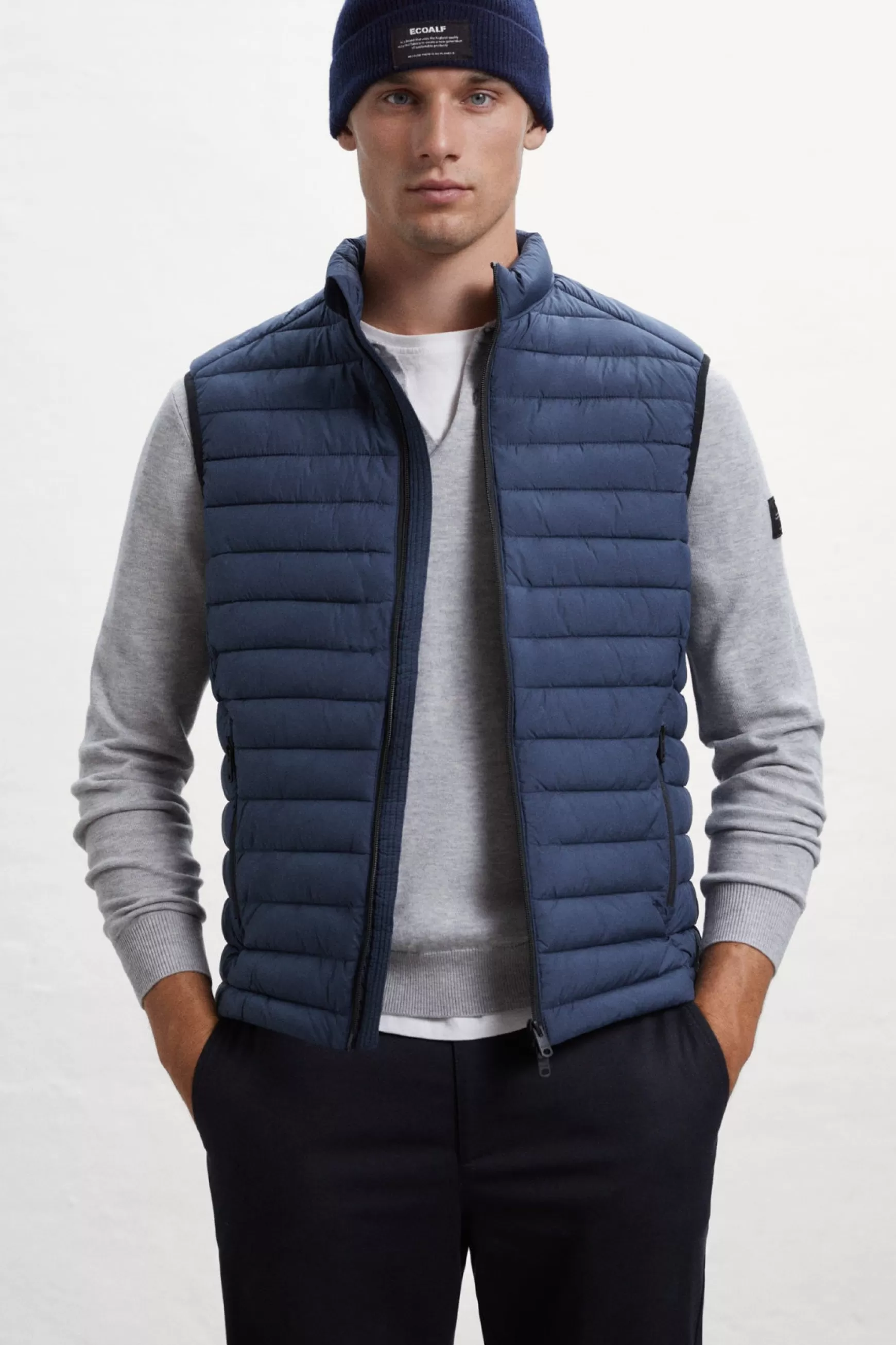 Clearance CHALECO CARDIFF AZUL MARINO Hombre Chalecos | Abrigos y Chaquetas