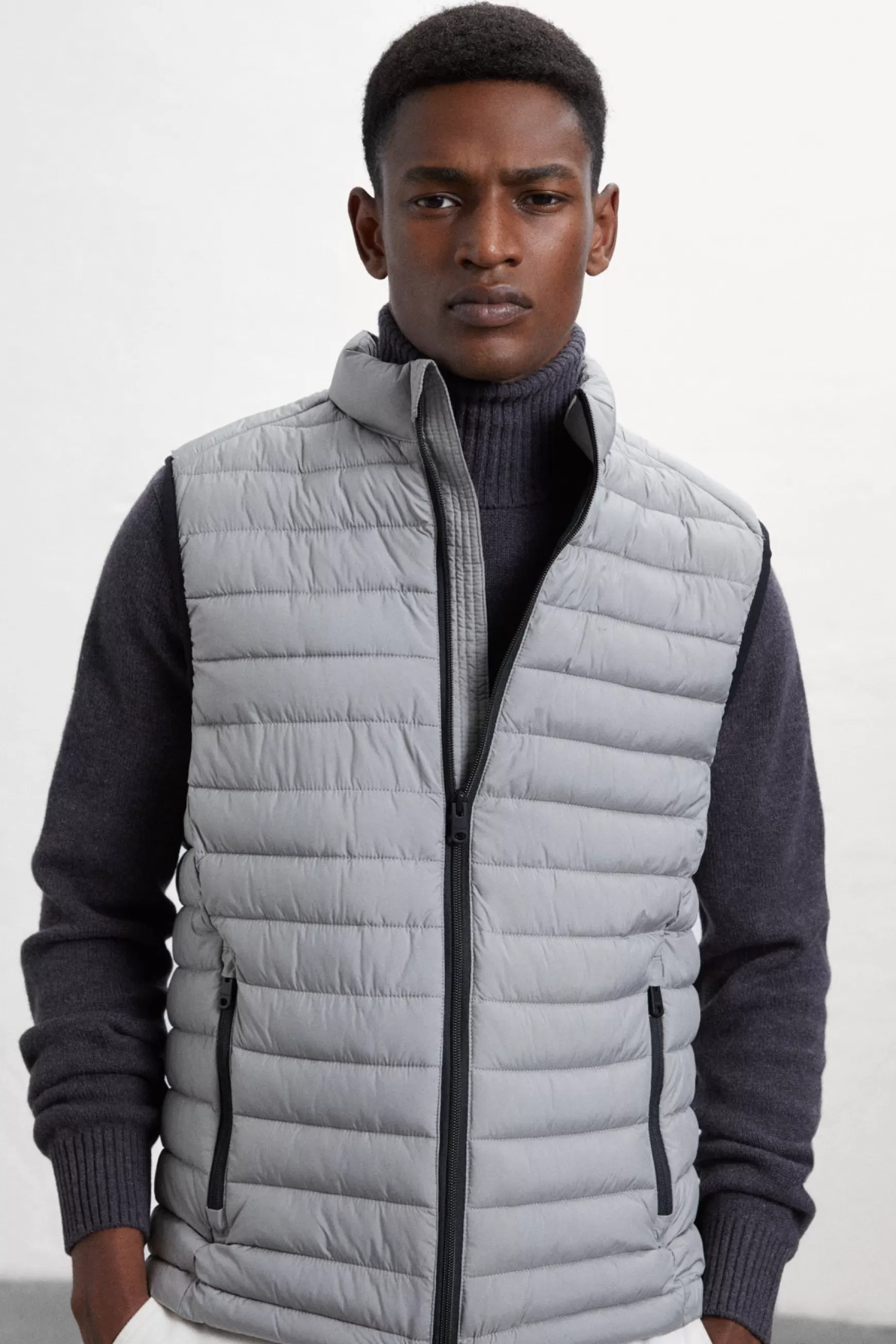 Clearance CHALECO CARDIFF GRIS Hombre Chalecos | Abrigos y Chaquetas