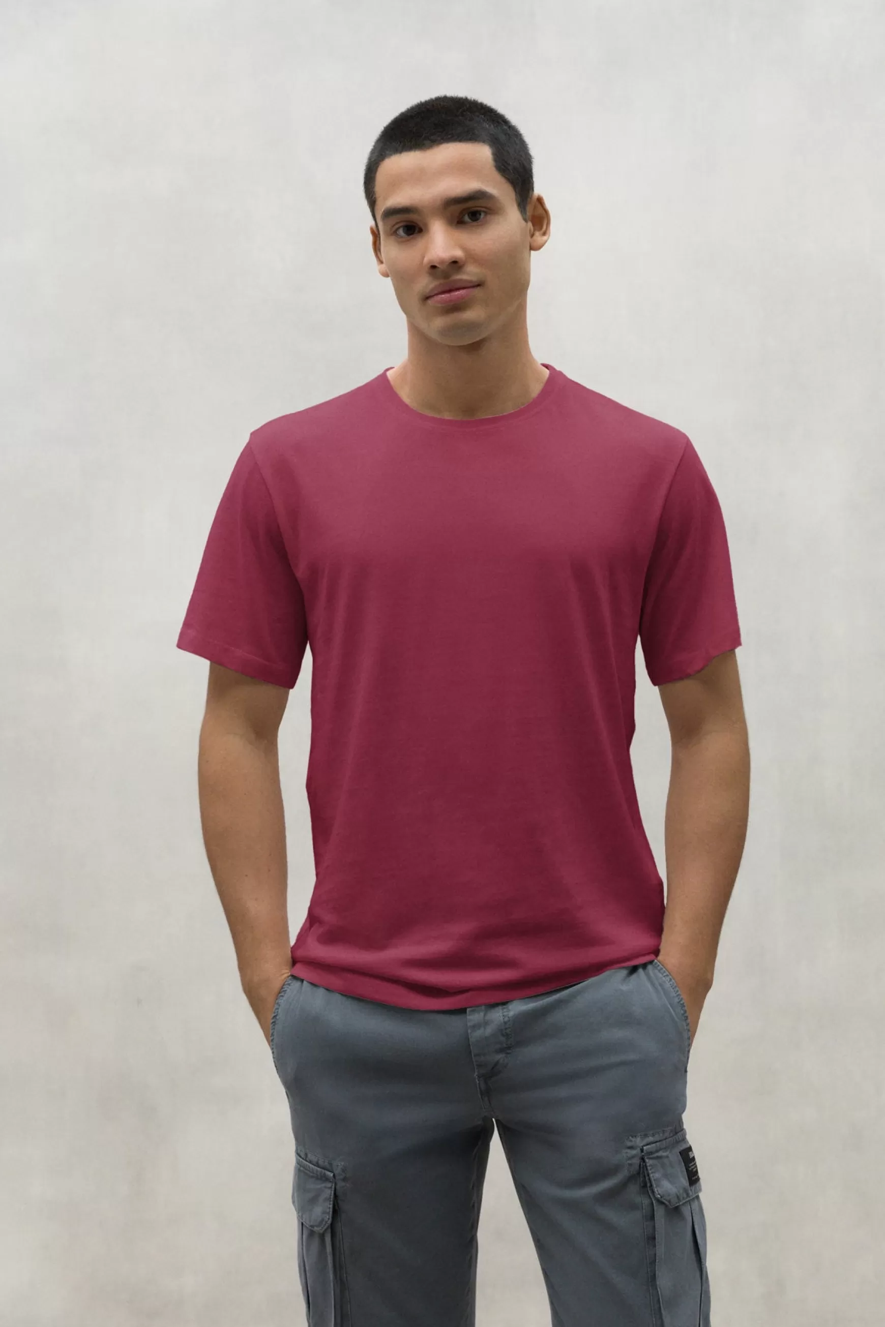 Cheap CLARET MINA BACK T-SHIRT Hombre Camisetas