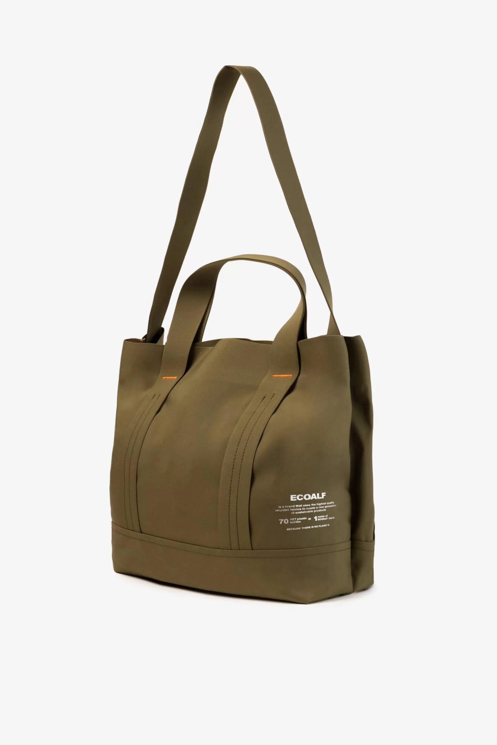 Best GREEN BONDED SHOPPER L Mujer Bolsos