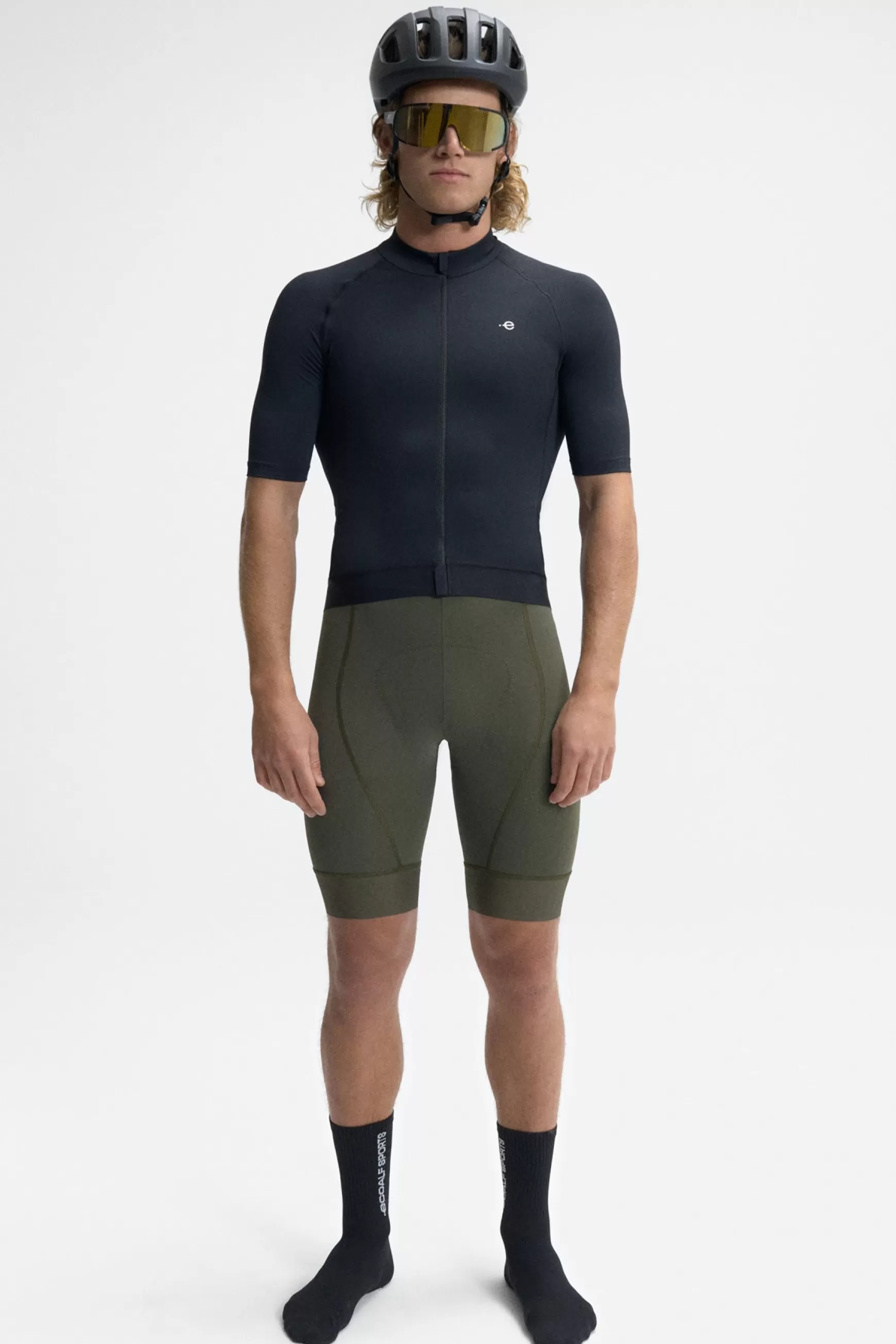 Online MAILLOT CALEDON NEGRO Hombre Cycling