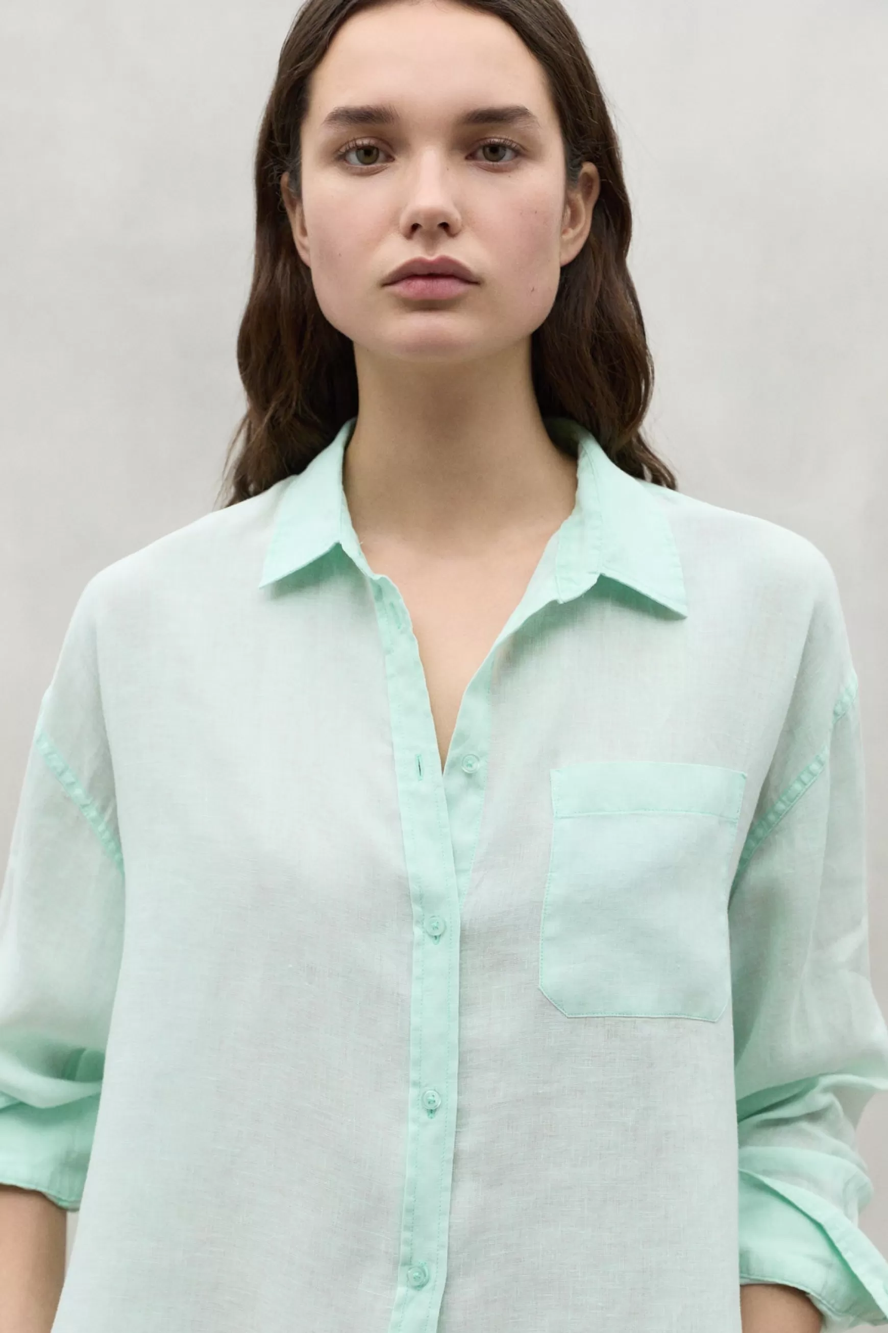 Hot DARIA LINEN SHIRT Mujer Camisas