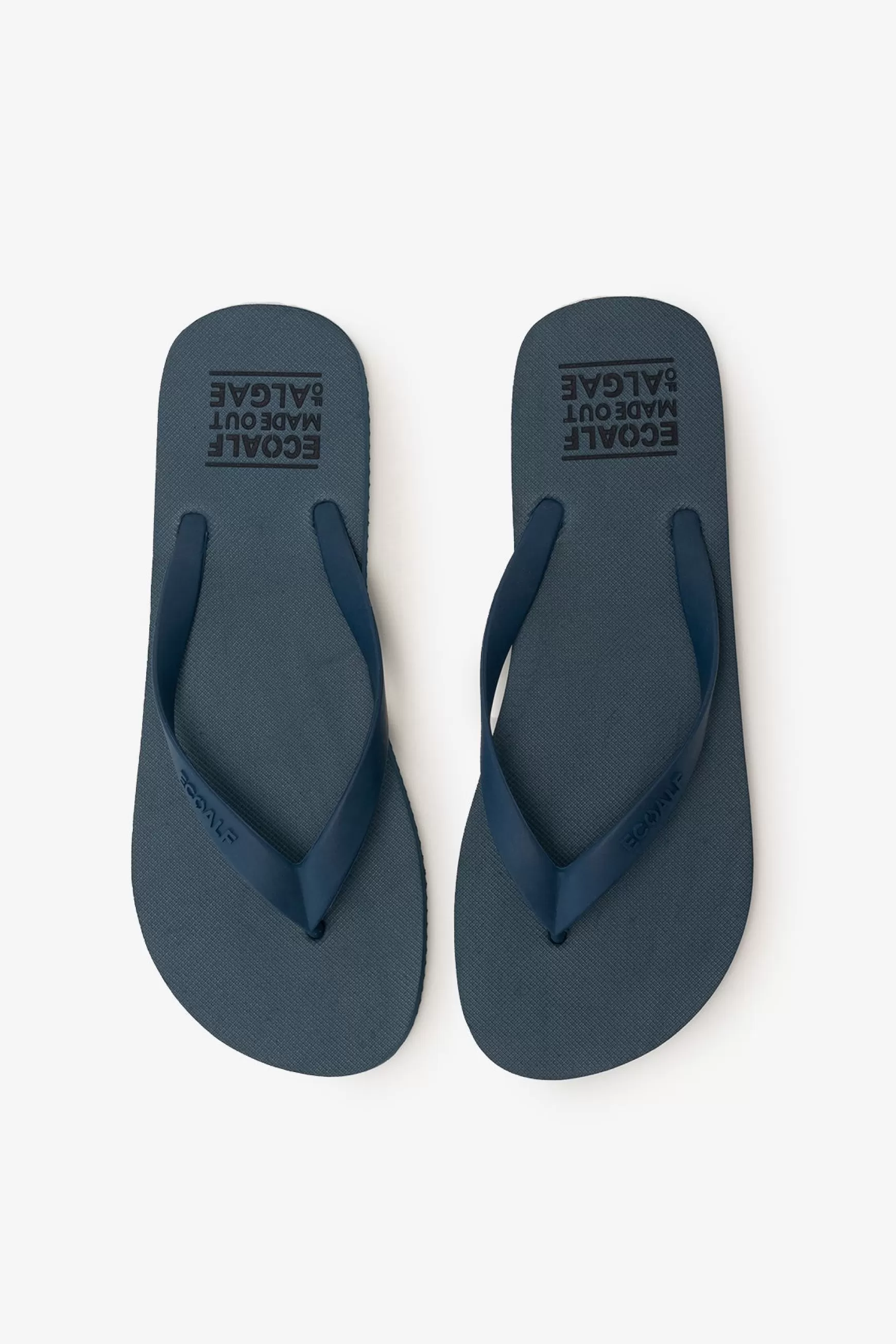 New NAVY BLUE ALGAE FLIP FLOPS Hombre CALZADO