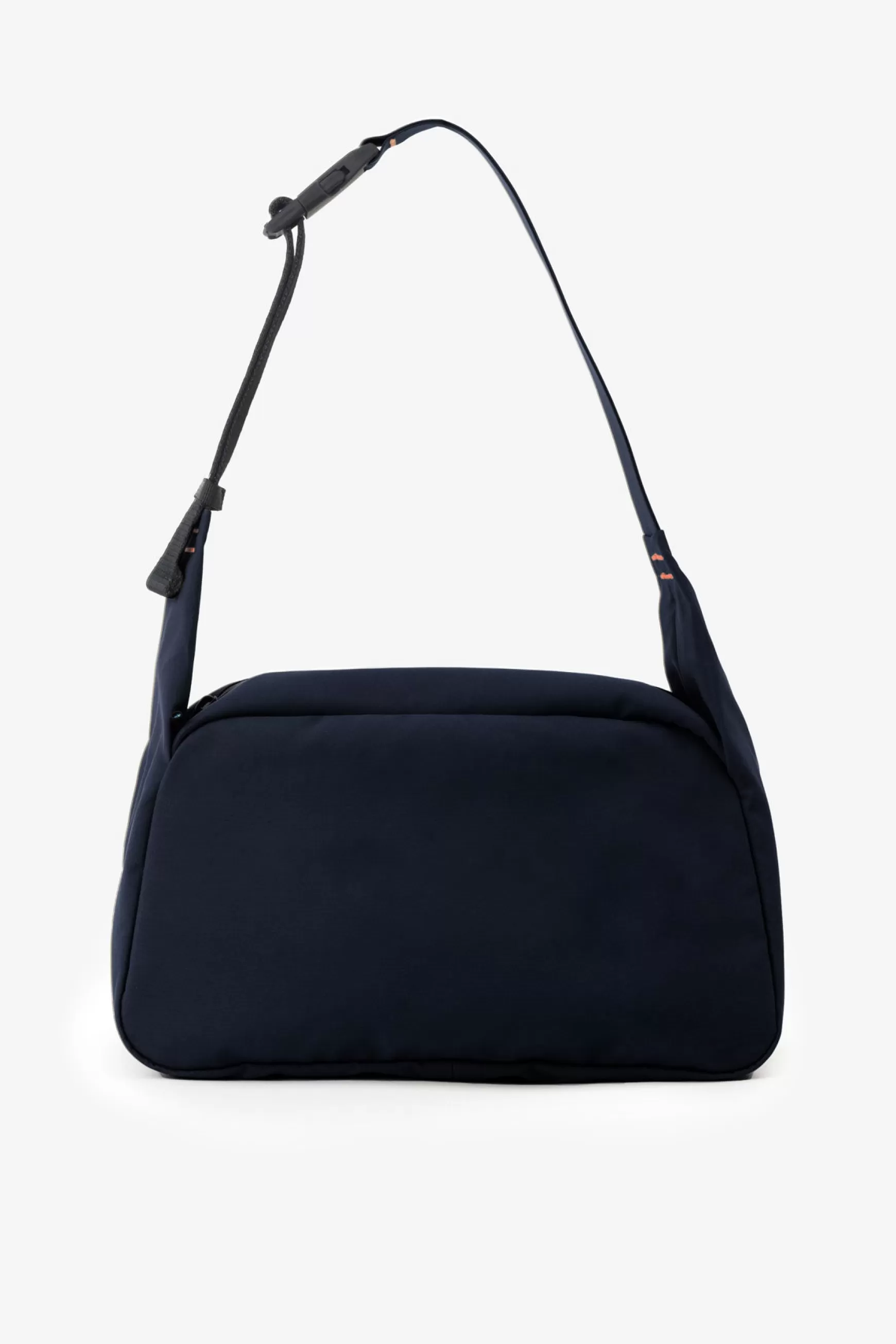 Shop NAVY BLUE BONDED HOBO BAG Mujer Bolsos