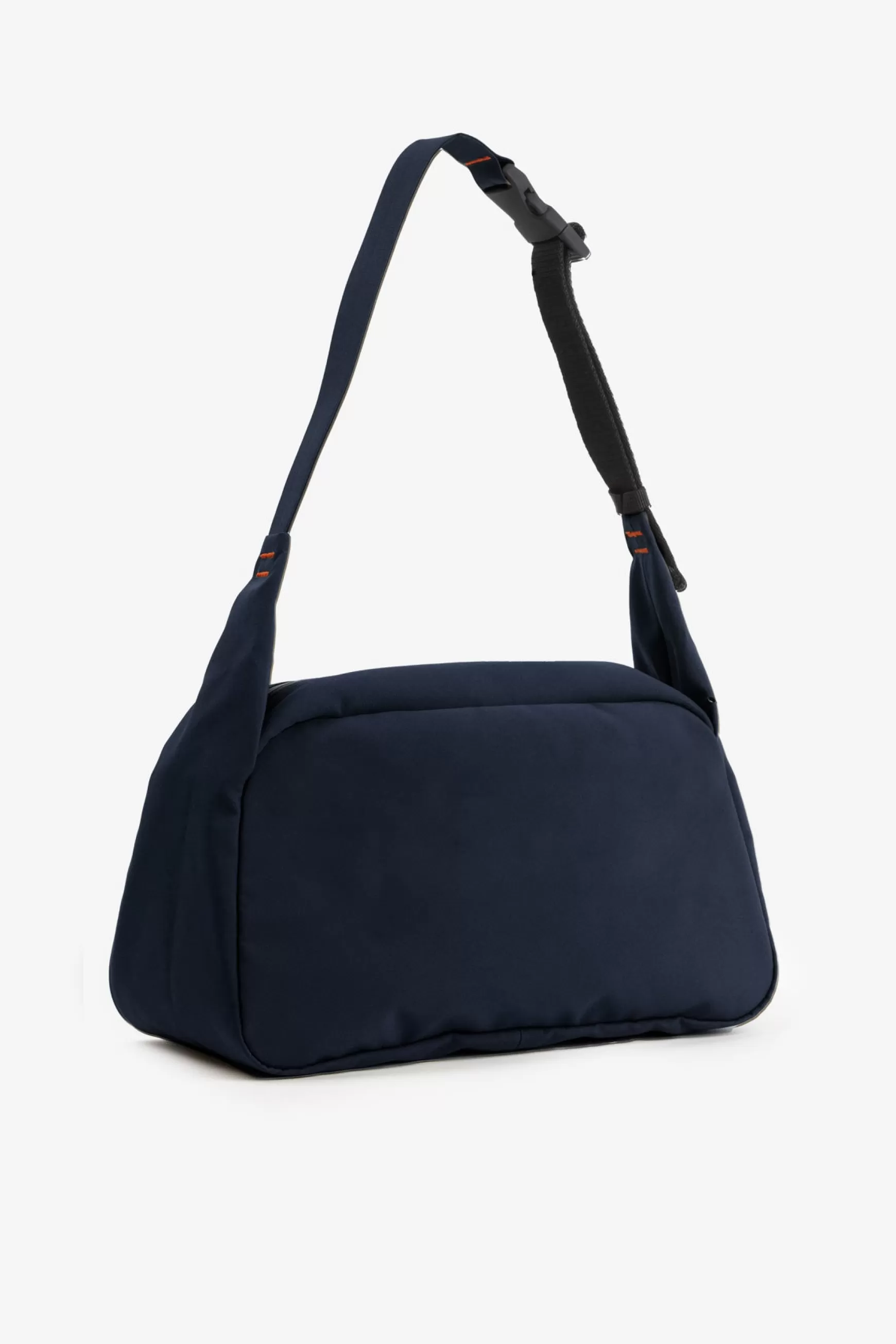 Shop NAVY BLUE BONDED HOBO BAG Mujer Bolsos