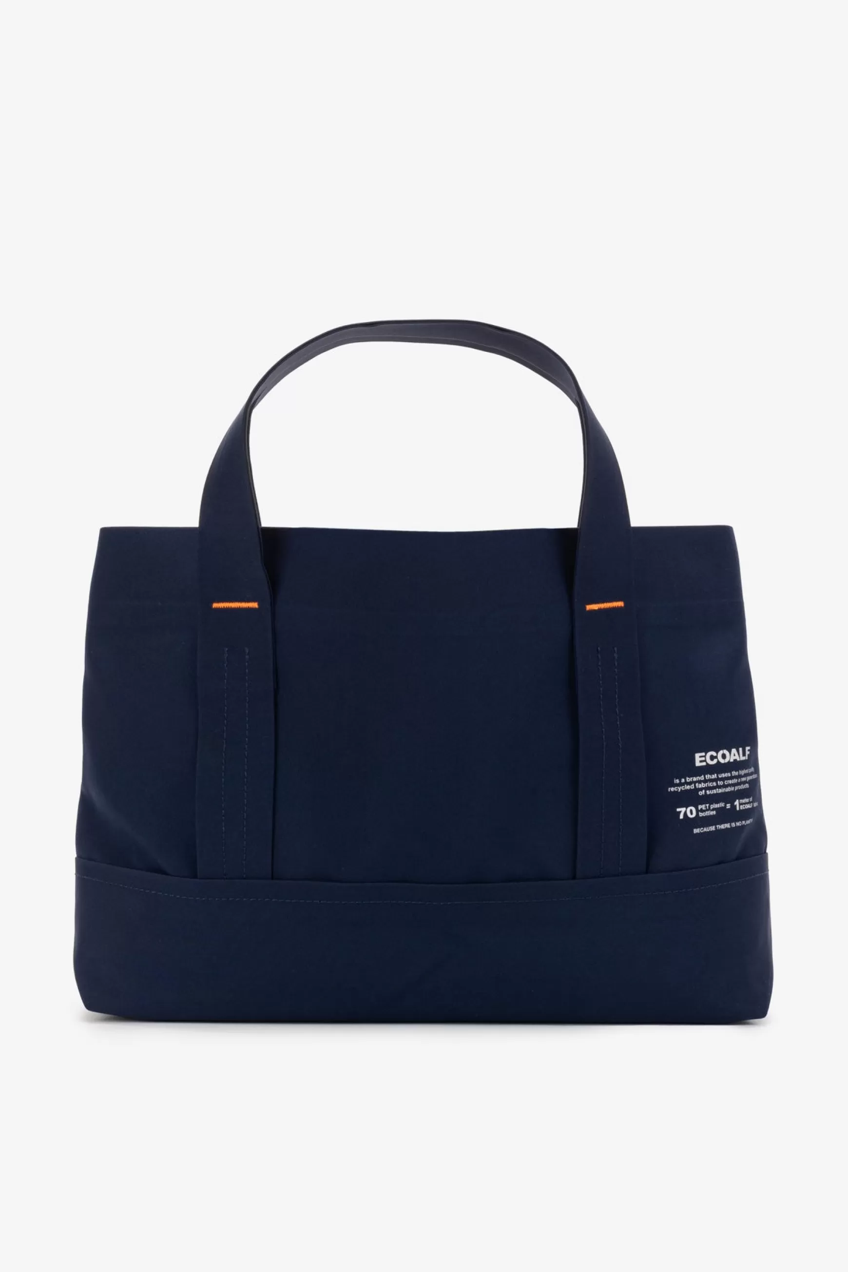 Sale NAVY BLUE BONDED  TOTE BAG Mujer Bolsos