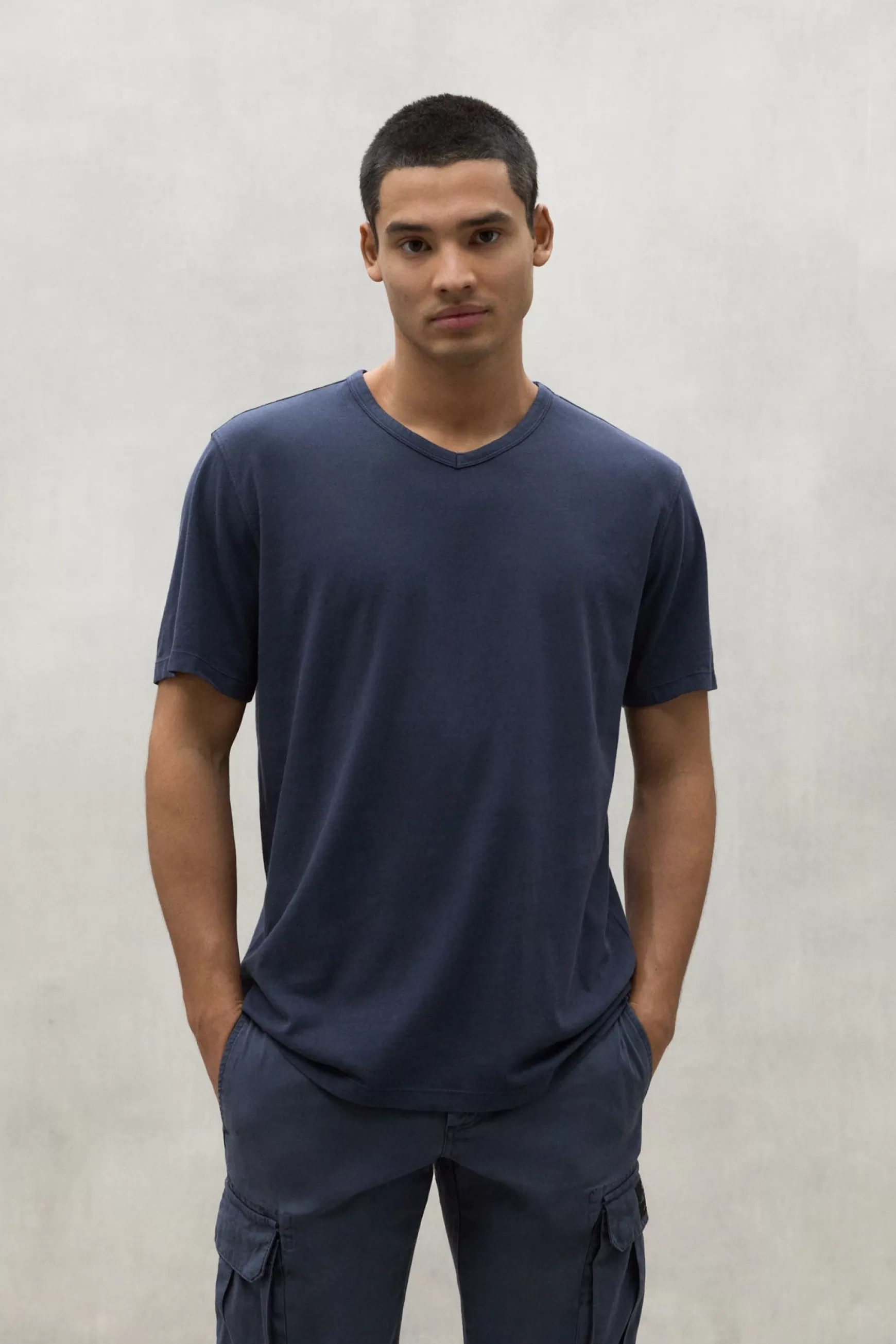 Online NAVY BLUE NORDEN T-SHIRT Hombre Camisetas