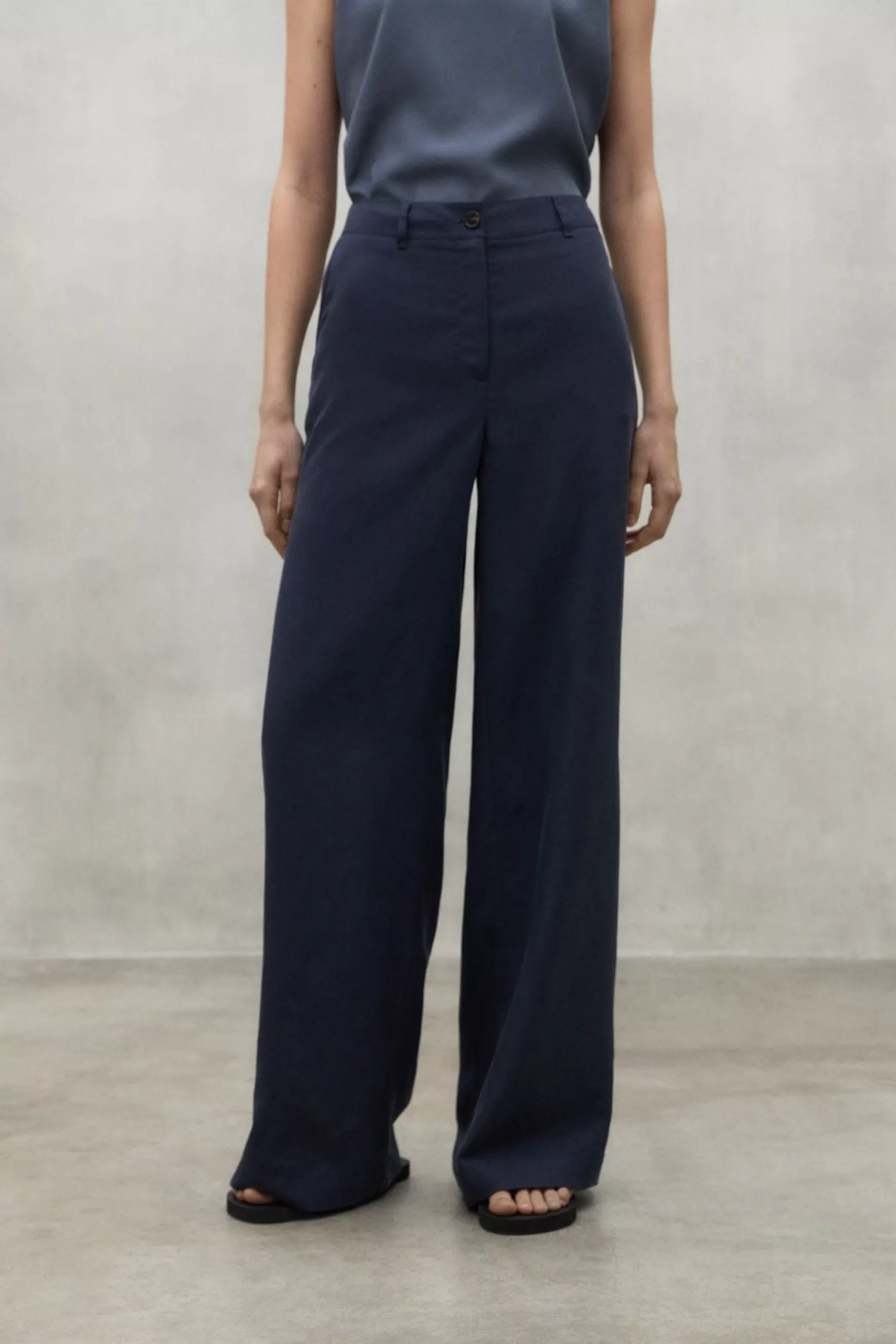 Flash Sale NAVY BLUE SABINE TROUSERS Mujer Pantalones