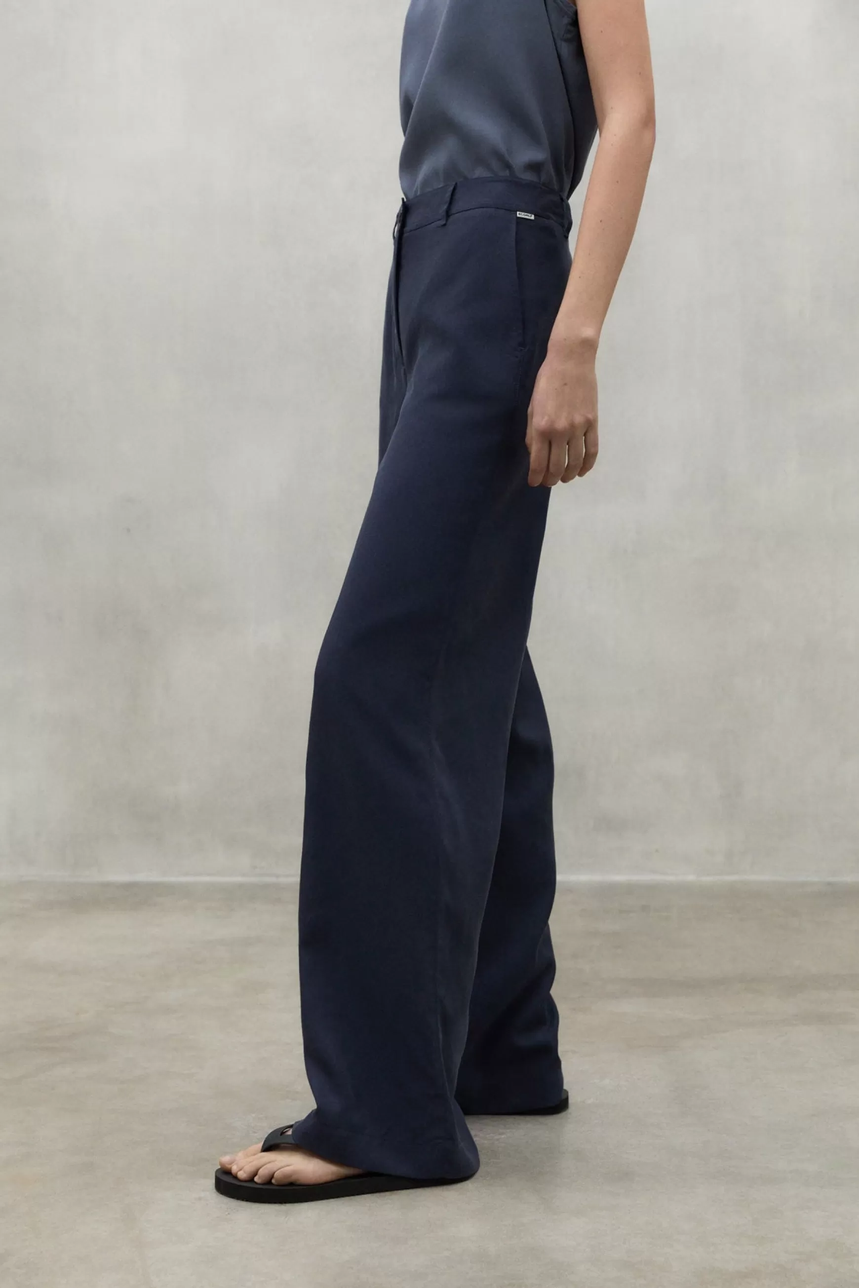 Flash Sale NAVY BLUE SABINE TROUSERS Mujer Pantalones