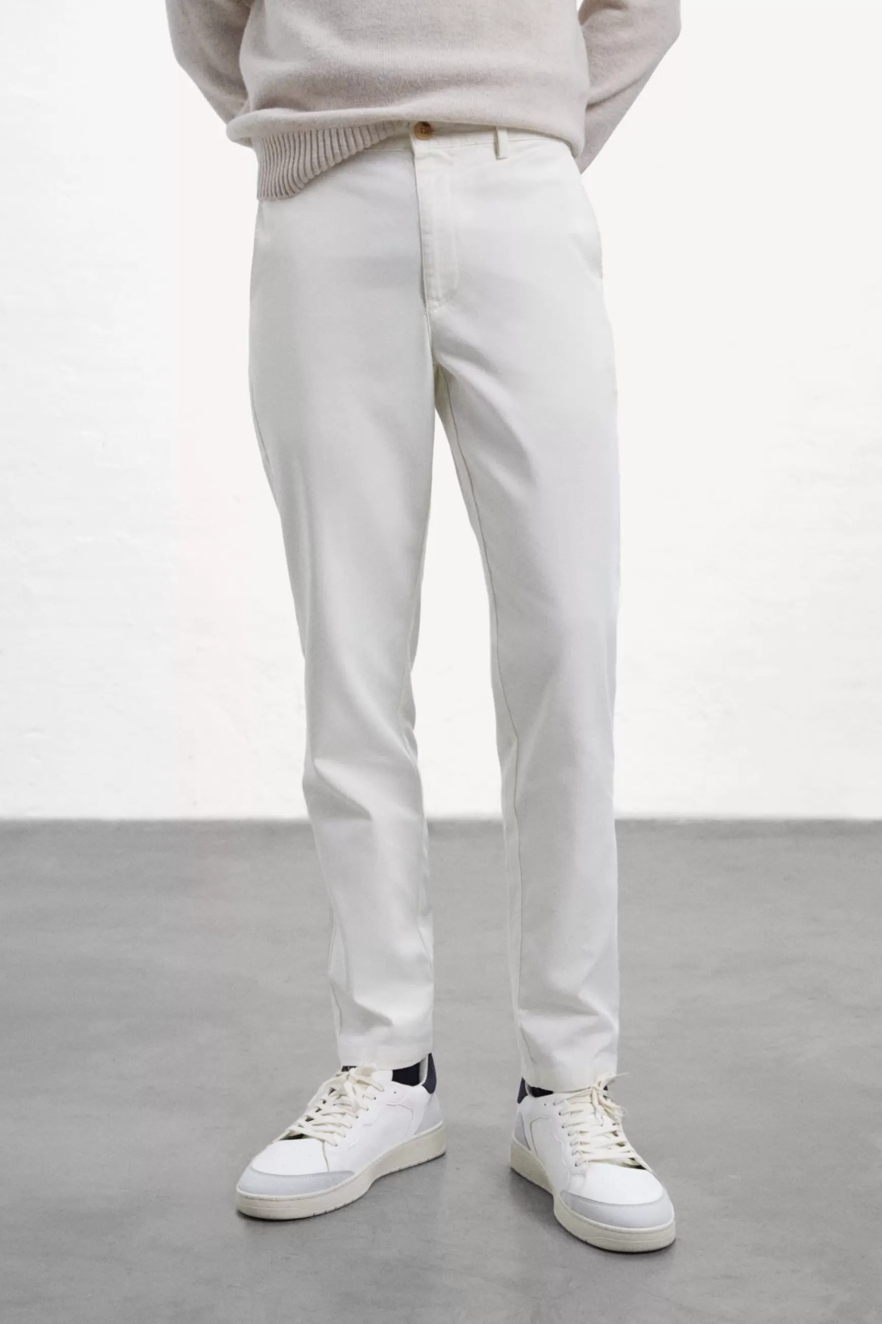 Cheap PANTALONES JABLILLO BLANCOS Hombre Pantalones