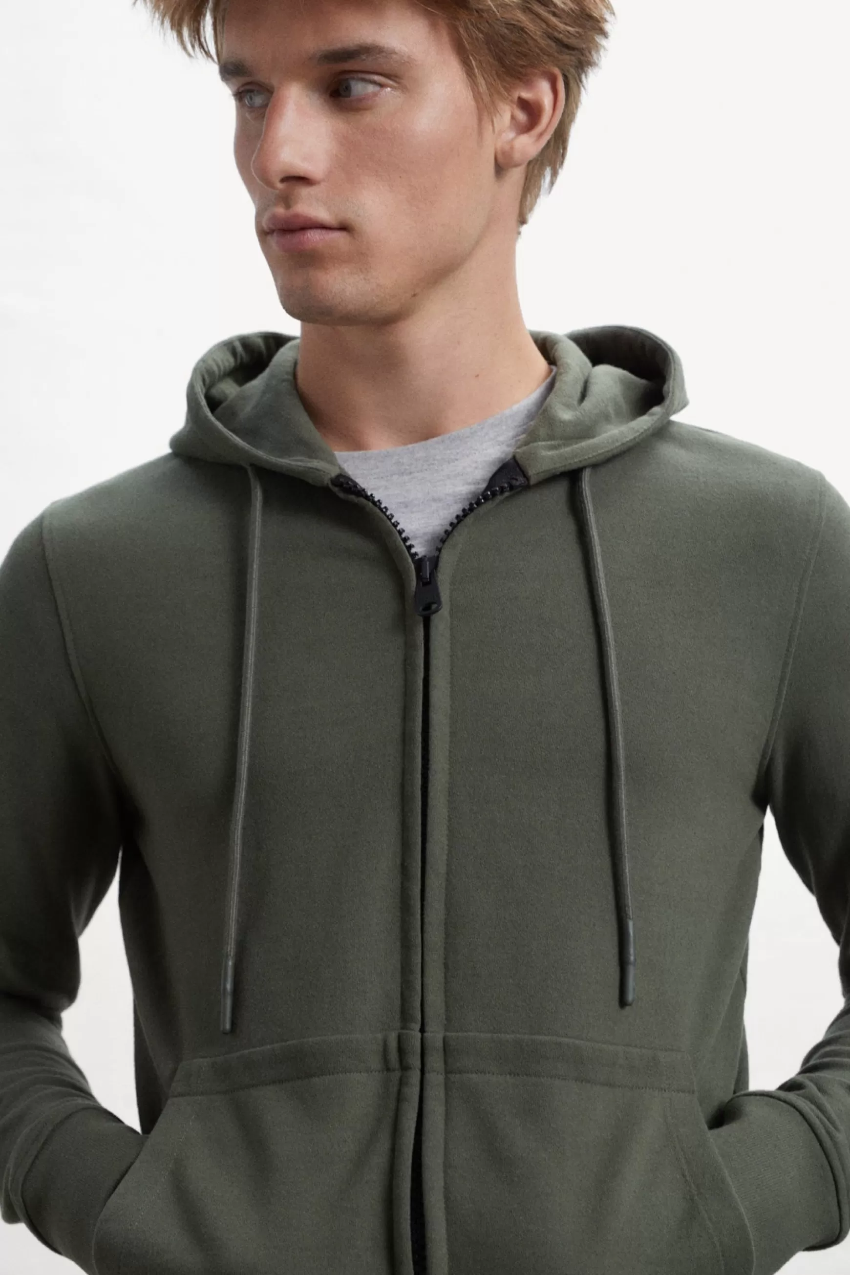 Cheap SUDADERA RENA VERDE Hombre Sudaderas