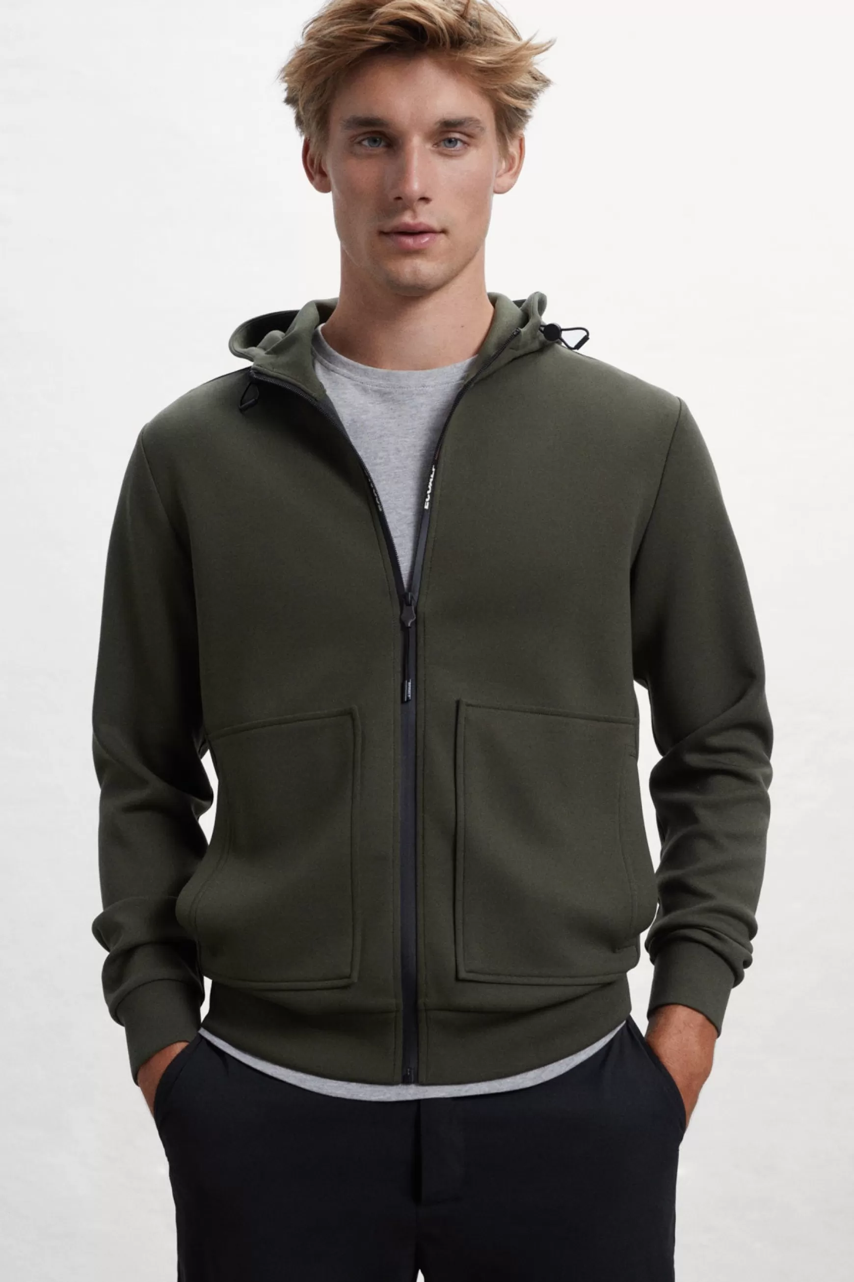 Discount SUDADERA SUTA VERDE Hombre Sudaderas