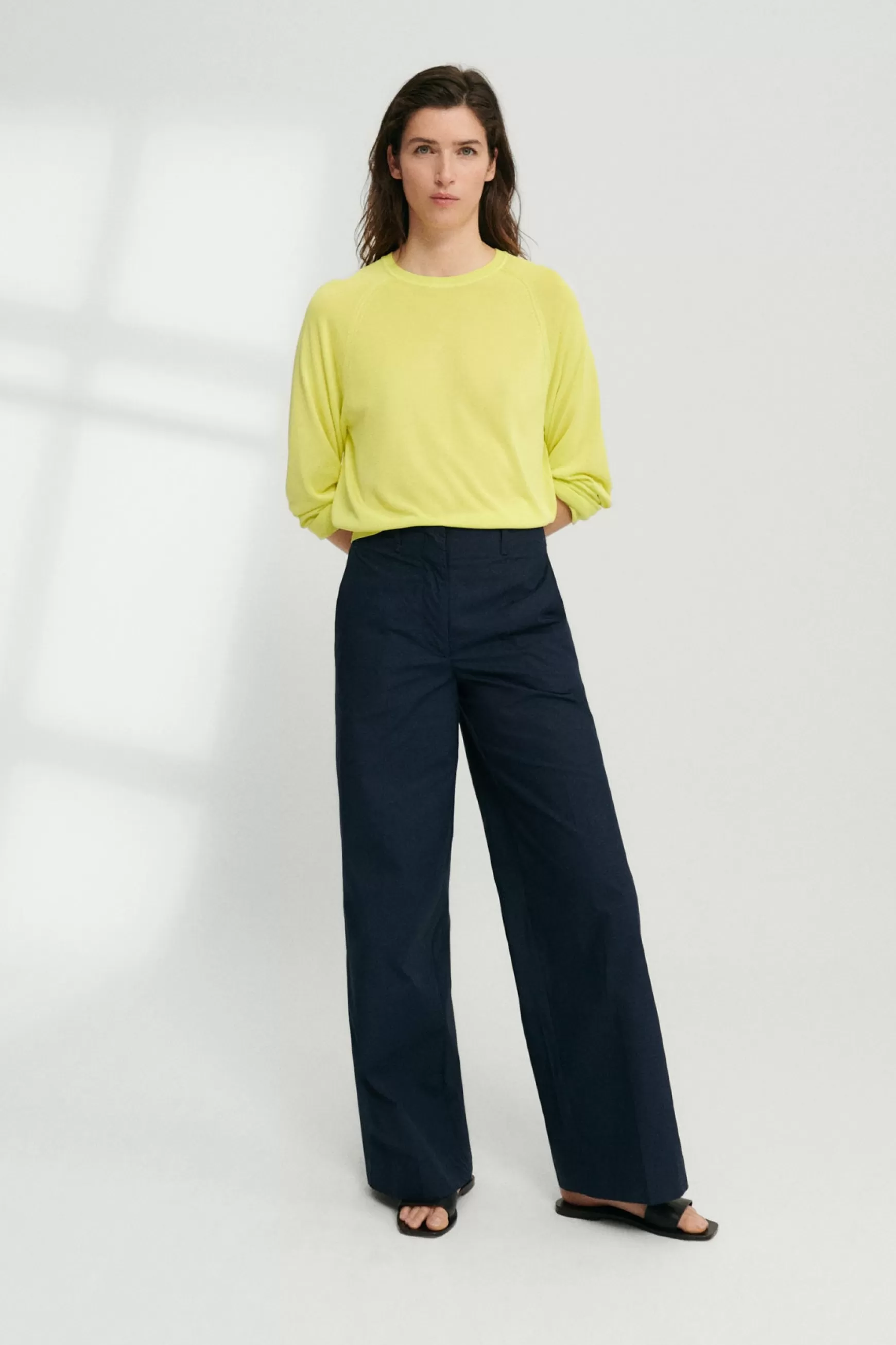 Sale THAMES TROUSERS DEEP NAVY Mujer Pantalones