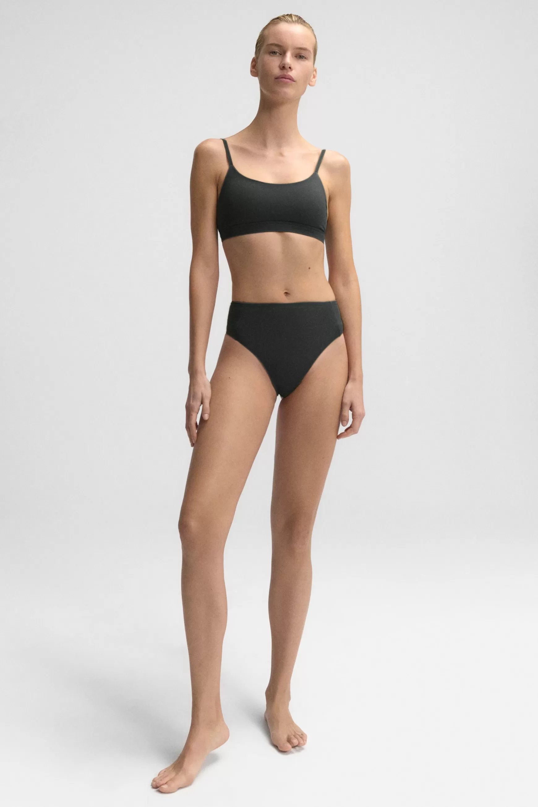 Fashion TOP BIKINI BATU NEGRO Mujer Surf