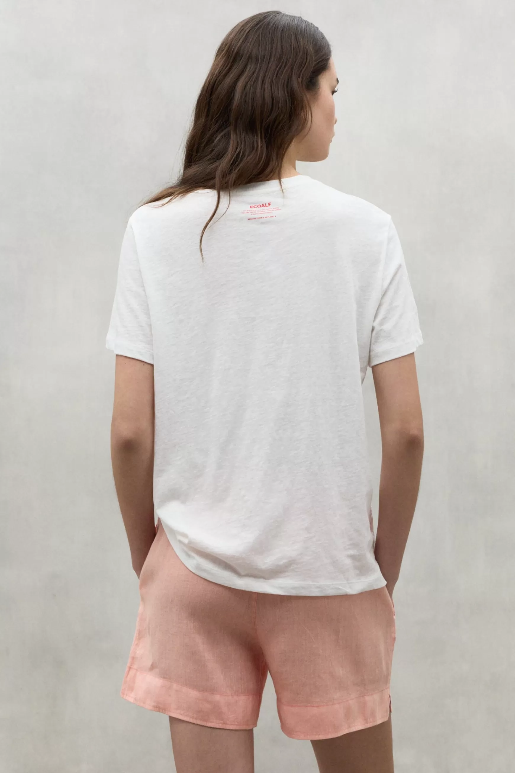 Outlet WHITE LOVISA T-SHIRT Mujer Camisetas